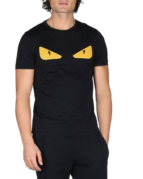 fendi monster eye shirt|Fendi eyes t shirt men's.